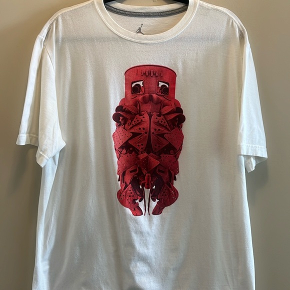 Rare Jordan T-Shirt with Animated Jordan Character - Picture 2 of 7